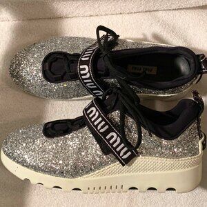 3 x *HP* SPARKLY, INSANELY GREAT MIU MIU SNEAKERS!!!!